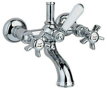 Смеситель для душ.стойки с изливом (цв.хром/ручки ), Nicolazzi ZZ Nicolazzi Dames Anglaises 1400 CR 18