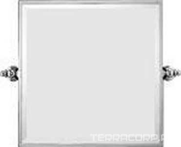 Зеркало 510(630)хh500мм, повотное в металл. раме (цв. хром)  ZZ Devon & Devon New York NY121CR