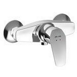 Смеситель для душа , с установочным комплектом, БЕЗ аксессуаров, хром XX AMPM Gem F9020000 / F90A20000