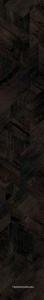 Керамогранит Versace Eterno  Carbon Intreccio 26.5x180 Черный 