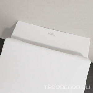 Унитаз подвесной, 375х560мм, с открытой кромкой смыва, крепёж в компл., без сиденья, (цв.01 white),  Villeroy & Boch Venticello 4611R001