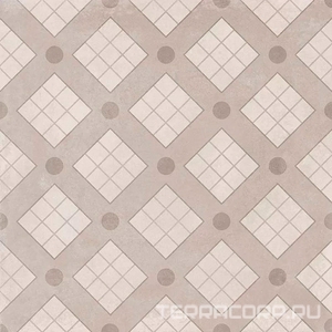 Керамогранит Kerama Marazzi Карнаби-стрит  орнамент беж (9 видов) 20x20 Комбинированный 