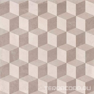 Керамогранит Kerama Marazzi Карнаби-стрит  орнамент беж (9 видов) 20x20 Комбинированный 