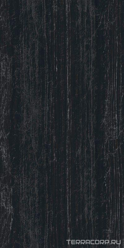 Керамогранит Ariostea Ultra Marmi Zebrino Black Lucidato (Shiny) 6 mm 150х300 Черный, фото 3