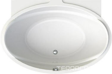 Ванна акриловая "ЛАГУНА", 1850х1240 мм, каркас в комплекте, БЕЗ панели и слива-перелива ZZ