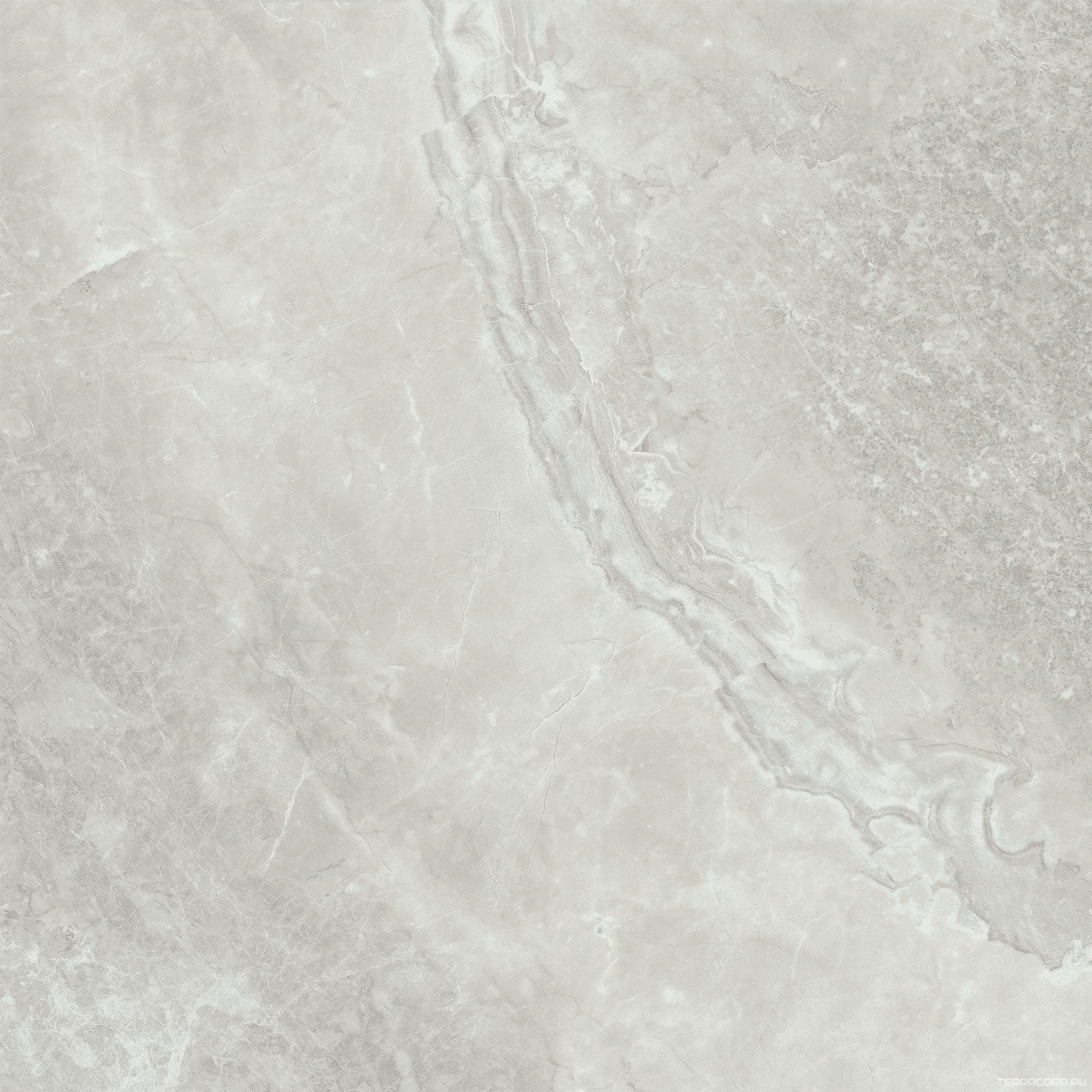 Керамогранит Pamesa Marmoles Arezzo Arezzo Perla Leviglass (п.п) 75x75 Серый, фото 5
