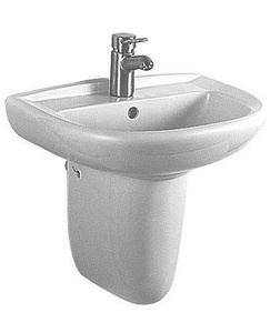 Раковина белая 55   ZZ Jika Olymp 106120001049/1064.1