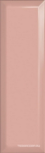 Керамическая плитка Kerama Marazzi Аккорд  розовый светлый грань 8.5x28.5 Розовый 