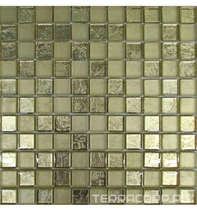 Мозаика Спектр-М Микс стекло Мозаика из стекла на сетке S10-004 30x30 Комбинированный 