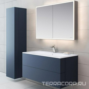 Зеркало-шкаф Spirit, 80 см, с LED подсветкой XX AMPM Spirit 2.0 M70AMCX0801WG