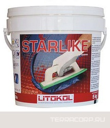 Затирка Starlike WHITE/BIANCO GHIACCIO C. 270 белый 2,5 кг ZZ