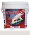 Затирка WHITE/BIANCO GHIACCIO C. 270 белый 2,5 кг ZZ Litokol Starlike C270/2,5, фото 4