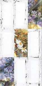 Керамическая плитка Azori Лофт Декор  Лайт XX20.1х40.5 Комбинированный 