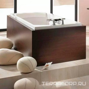 Акриловая ванна OVE 180x80, прямоугольная (БЕЗ каркаса, слива-перелива арт.E70174 и панели) ZZ Jacob Delafon Ove E60143RU-00