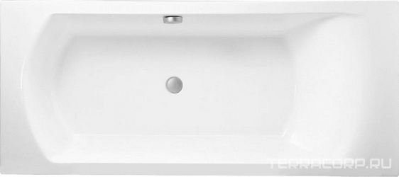 Акриловая ванна OVE 180x80, прямоугольная (БЕЗ каркаса, слива-перелива арт.E70174 и панели) ZZ