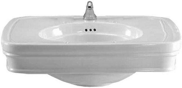 Раковина 700х330мм, с 1 отв. д/смесит.,  ZZ Devon & Devon Rose IBLG1FROSE