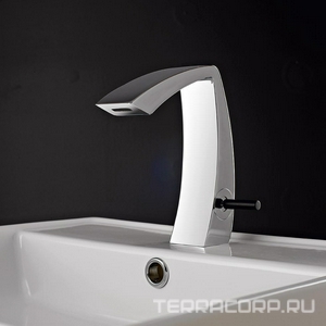 Смеситель для раковины, нажимная пробка д/к в компл., (цв. хром),  3M Arche 0210 CC