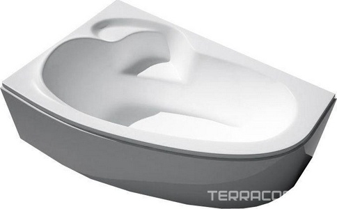 Ванна  (правая) "Стандарт",  без г/м, 170х110х58,5см,  на раме, фронт. панель, слив/перелив в комплекте ZZ Thermolux Talia Talia 170 P стандарт