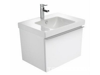 Тумба Odeon Up 67*48,5*45 для раковины Е4732, один ящик, цвет белый глянец XX