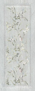 Керамическая плитка Kerama Marazzi Кантри Шик  серый панель декорированный20x50 ZZ Серый 