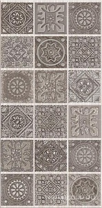 Керамическая плитка Azori Grazia Декор  Mocca Nefertiti20.1х40.5 Комбинированный 