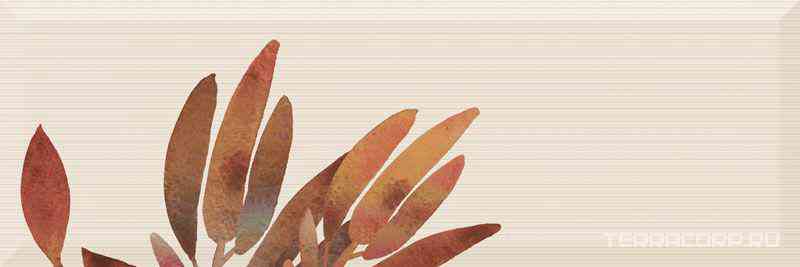 Dec.Savage Flowers Marron 02 XX |15x45