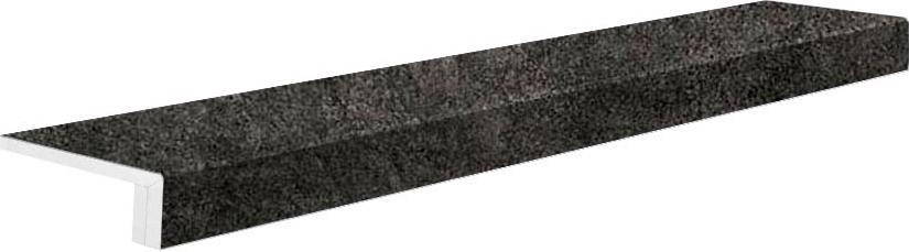 Ступени Kerama Marazzi Королевская дорога Ступень ЕВРО ТЕХНО Проходная черный (n042856)34.5х119.5 Черный, фото 3