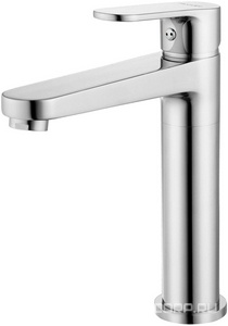 Смеситель драковины-чаши, высокий, без д/к, цв. хром, ZZ Azario Azario WWK168X55C