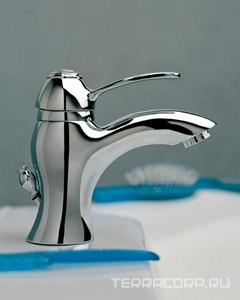 Смеситель для раковины, с д/к, (цв.хром),  KL 3M Miss 1610 CC