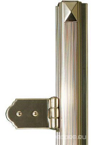 Профиль 1ШТ.! декор. "Крупн. рефлен." душ. кабин/дверей, (цв. светлое золото), Devon&Devon ZZ Devon & Devon Savoy Pro.2/ORO