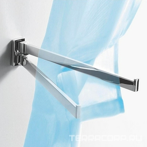 Полотенцедержатель двойной поворотный 33,5 см, хром,  Colombo Look B1612.000