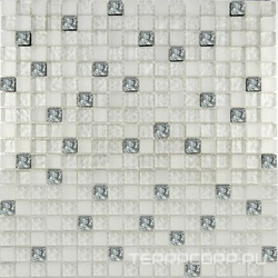 Мозаика Glass 507 микс металлик - серебро ZZ|30х30