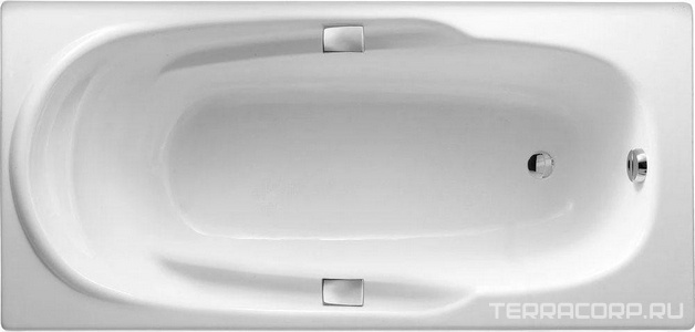 Ванна чугунная  170*80 без ручек и ножек ZZ Jacob Delafon Adagio E2910-00