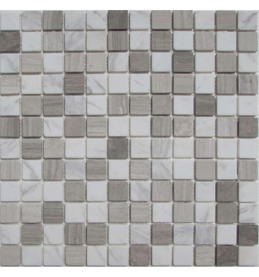 Мозаика Спектр-М Натуральный камень Мозаика из камня на сетке M20-093-23T 30x30 Комбинированный, фото 3