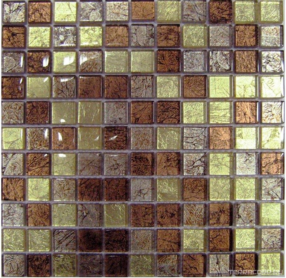 Мозаика Спектр-М Микс стекло Мозаика из стекла на сетке S10-006 30x30 Комбинированный, фото 3