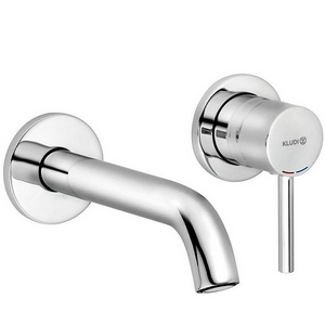 Смеситель для раковины  однорычажный встраив. в стену на 2 отверстия, внеш.часть (БЕЗ внутр.арт.38243 ) ZZ Kludi BOZZ 382440576