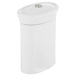 Бачок для унитаза, кнопка хром (R2 Star white ceramicplus), Amadea XX