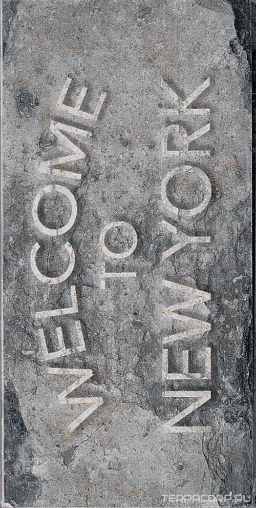 Керамогранит CIR New York Road Signs Mix Wall Street 10x20 Серый, фото 5