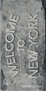 Керамогранит CIR New York Road Signs Mix Wall Street 10x20 Серый 