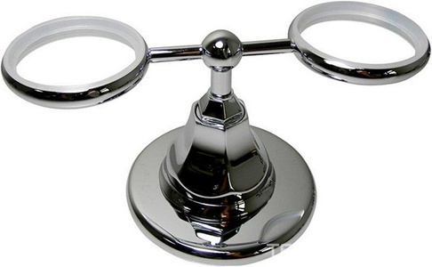 Держатель мыльницы и стакана, настольный, БЕЗ мыльницы и стакана, (цв.хром),  ZZ Nicolazzi Teide 1494 CR 05