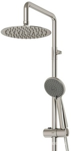 Душевая стойка Dorff Logic D0703000SS, цв.стальной матовый, ZZ Dorff logic D0703000SS / к.т.415986