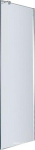 Боковая стенка для "Левой" и "Правой" распашн двери, (100хh191см, стекло 6мм, GL прозр. c покрыт. High Glass, фурн. 05 bril, хром)  ZZ Provex E-Lite 0005 EW 05 GL HG