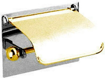 Держатель для т/б с крышкой (хром/золото) Windsor ZZ