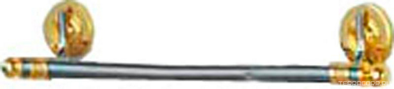 Полотенцедержатель 31см, (хром/золото)  ZZ Pomd'or Dina 16.10.30.003