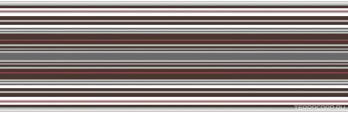 Керамическая плитка Absolut Keramika Aure Dec. Red Lines 15x45 Комбинированный, фото 3