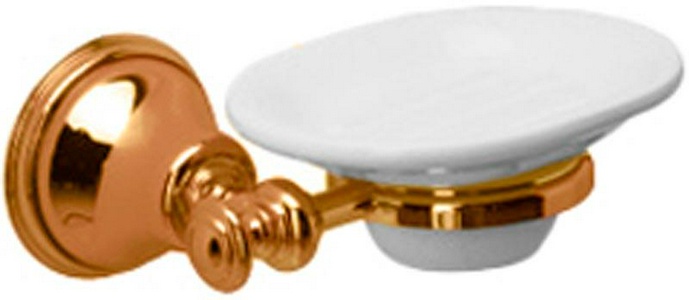 Мыльница настенная (бронза/керамика),  KL 3M Old italy 8203 UU