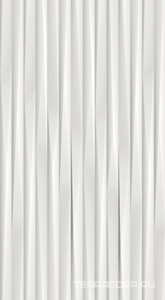 Керамическая плитка Atlas Concorde Italy 3D Wall Design 3D Ultra Blade White Matt 30,5x56 ZZ Белый 