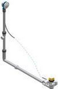 Слив-перелив удлинённый, автомат (цв. золото (Dore))  ZZ THG Cygne G31-F01-00302GM