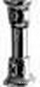 Труба соединительная для унитаза с "Средним" бачком (цв.хром), Westminster,  Devon&Devon ZZ Devon & Devon New Etoile IBACZWESCR