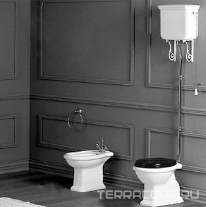 Кронштейны (2шт.) для "Высокого", (латунь цв. белый),  ZZ Simas Lante LAMN